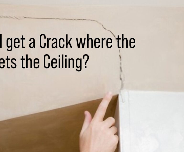 ceiling crack