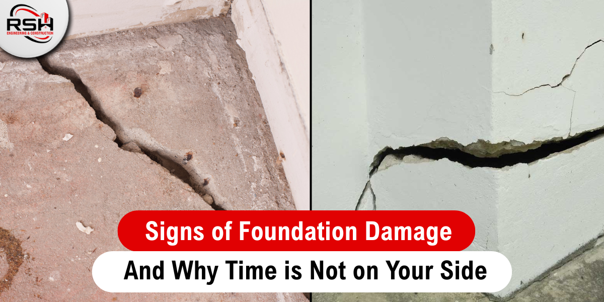 signs of foundation damage