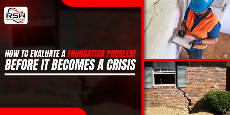 foundation problem evaluation