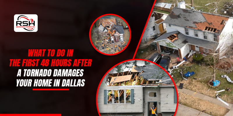 Tornado damages