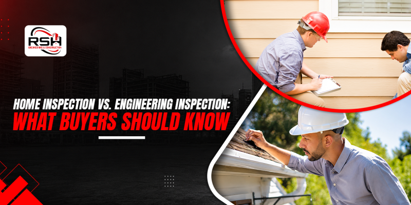home inspection vs. engineering inspection